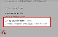 how to delete your linkedin account forever