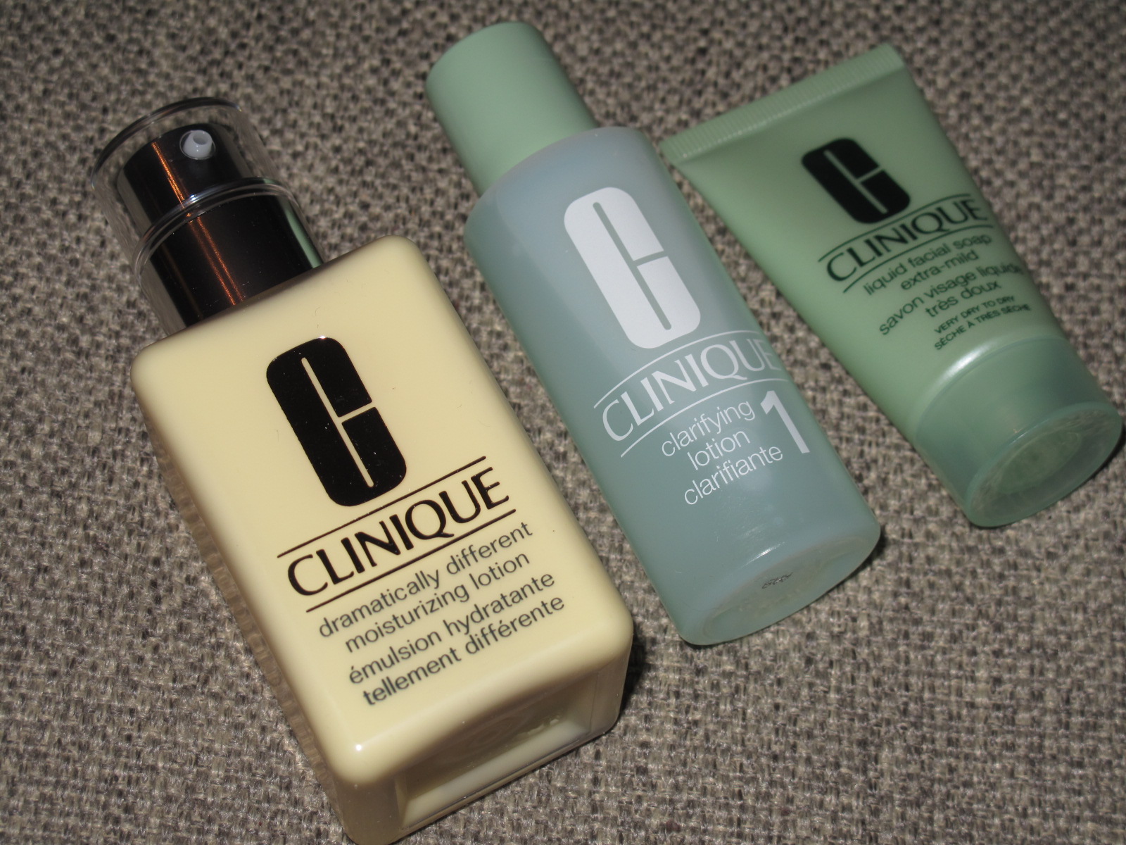 Clinique skin care products