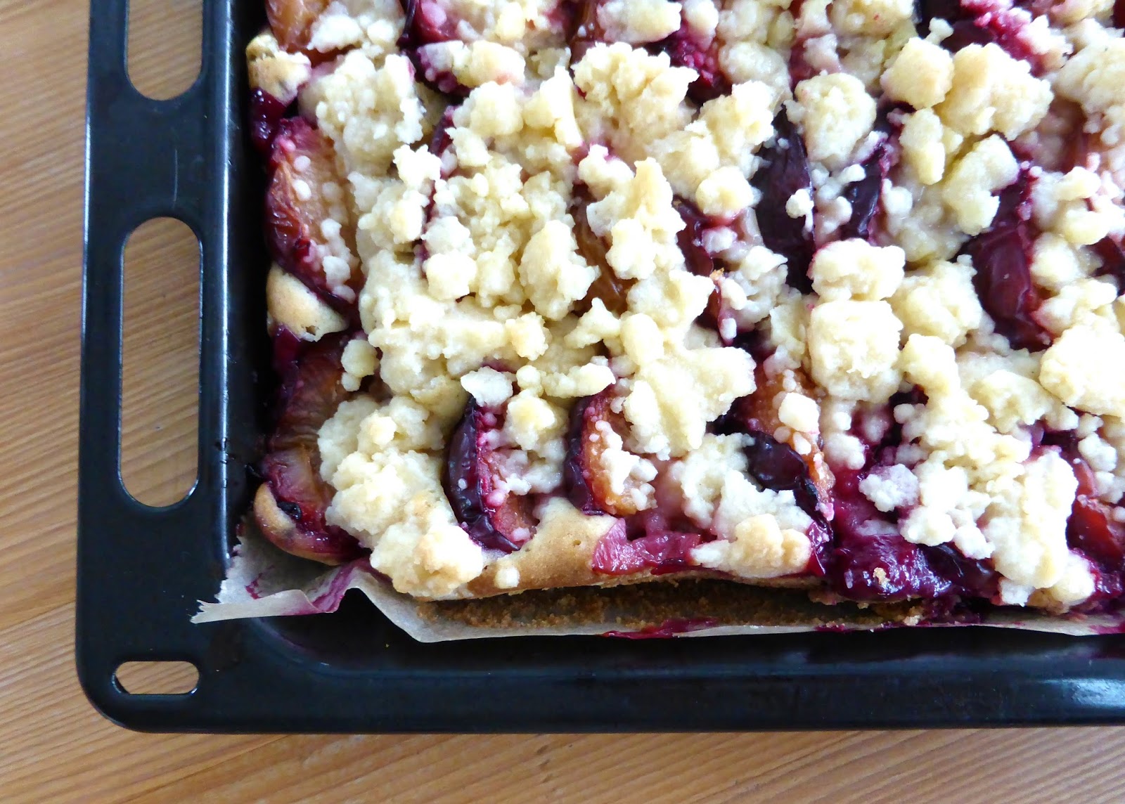 VEGAN - GO FOR IT: ZWETSCHGEN-STREUSELKUCHEN VOM BLECH