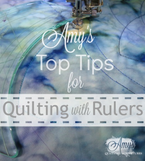 Amy's Free Motion Quilting Adventures Amy's Top Tips for Quilting with