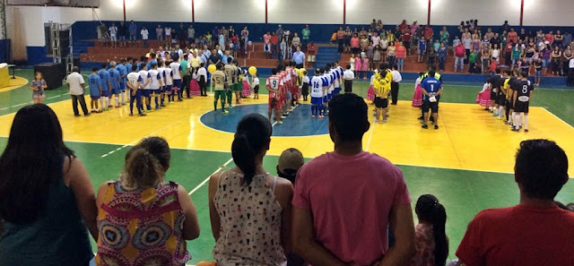 Cerimônia marca abertura oficial da 1ª Copa Silvestre Kuchla de Futsal