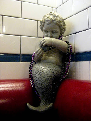 Decor at Neptune Oyster in Boston, MA - Photo by Taste As You Go