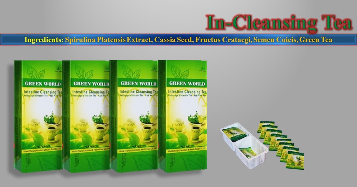 Green World Products Ghana Intestine Cleansing Tea
