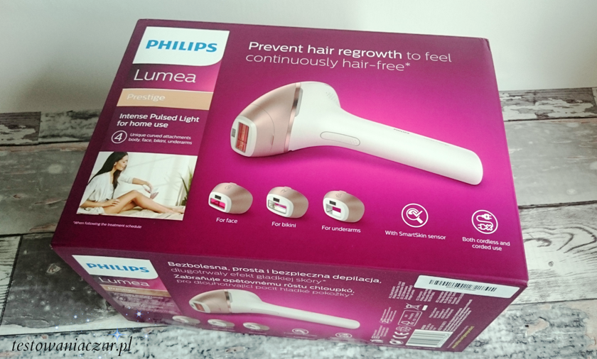 Philips Lumea Prestige - testowanie z TRND, zawartość paczki