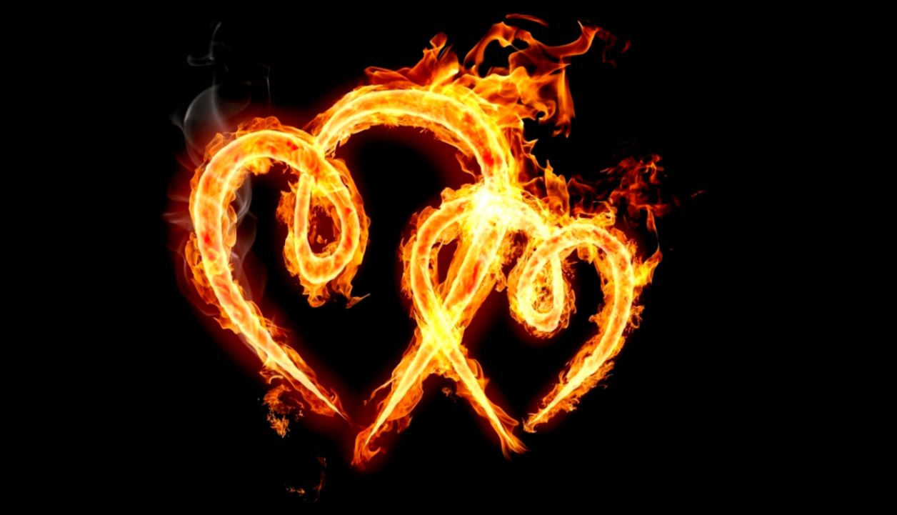 Love Hearts On Fire