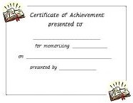 Reading with Mrs. D: Freebie: Memory Verse Certificates
