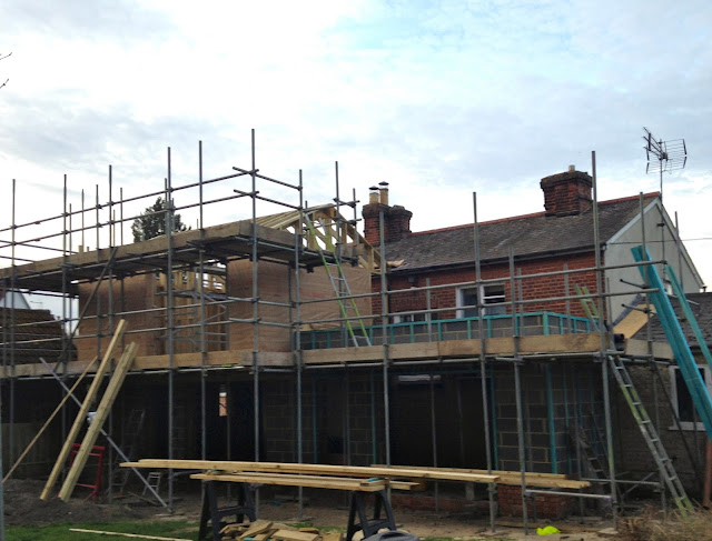 extension building works