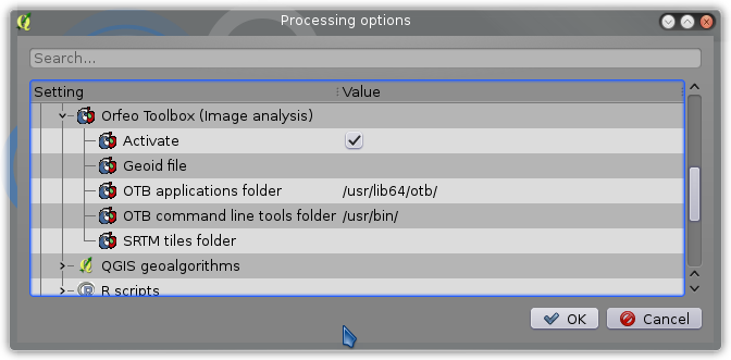 Processing Toolbox QGIS. Processing Toolbox. Image processing Toolbox. Processing options