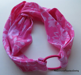 Ms. Elaineous Teaches Sewing: Stretchy T-Shirt Headband: Free Pattern