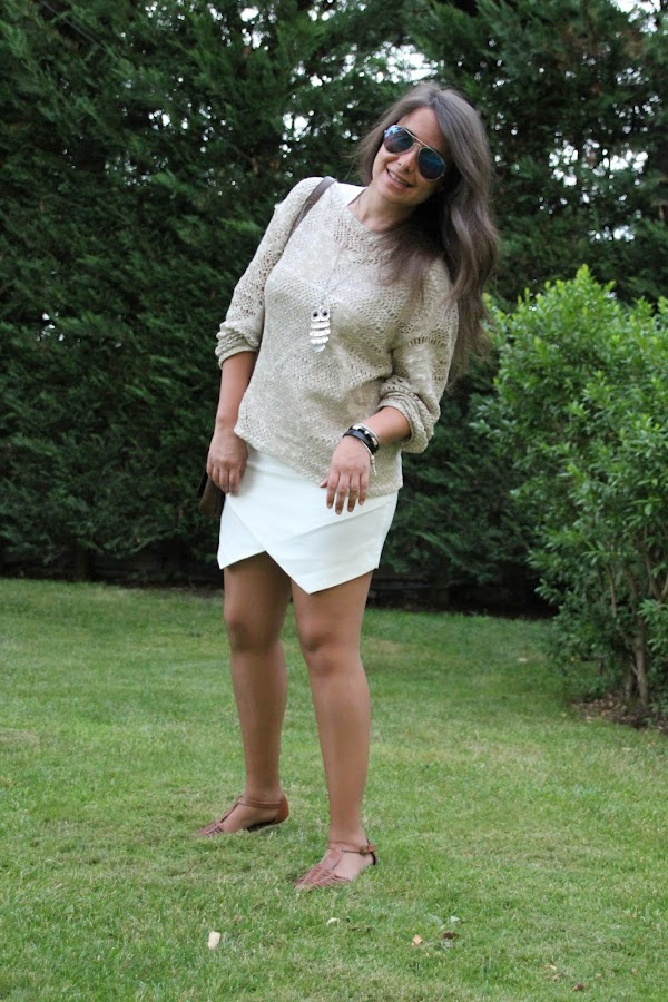 DIY Costura de falda de picos.