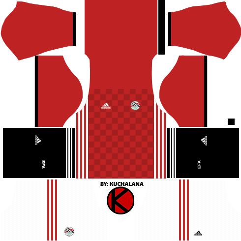 Egypt 2018 World Cup Kit Dream League Soccer Kits Kuchalana