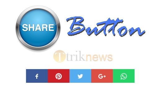 Baru ! Cara membuat Tombol Share Button Keren Praktis Nggak ribet