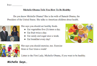 Kids are Kids: 6th Grade: Lesson 9 "How Often Do You Exercise?"