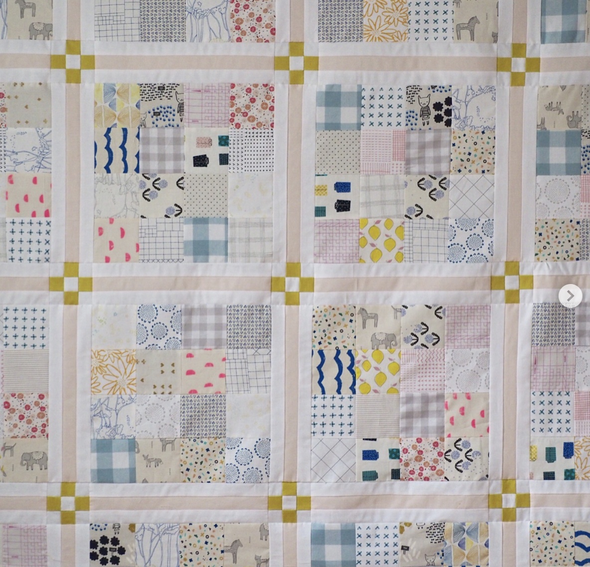 Woodberry Way: Easy Strip Quilt Pattern- Baby Basket