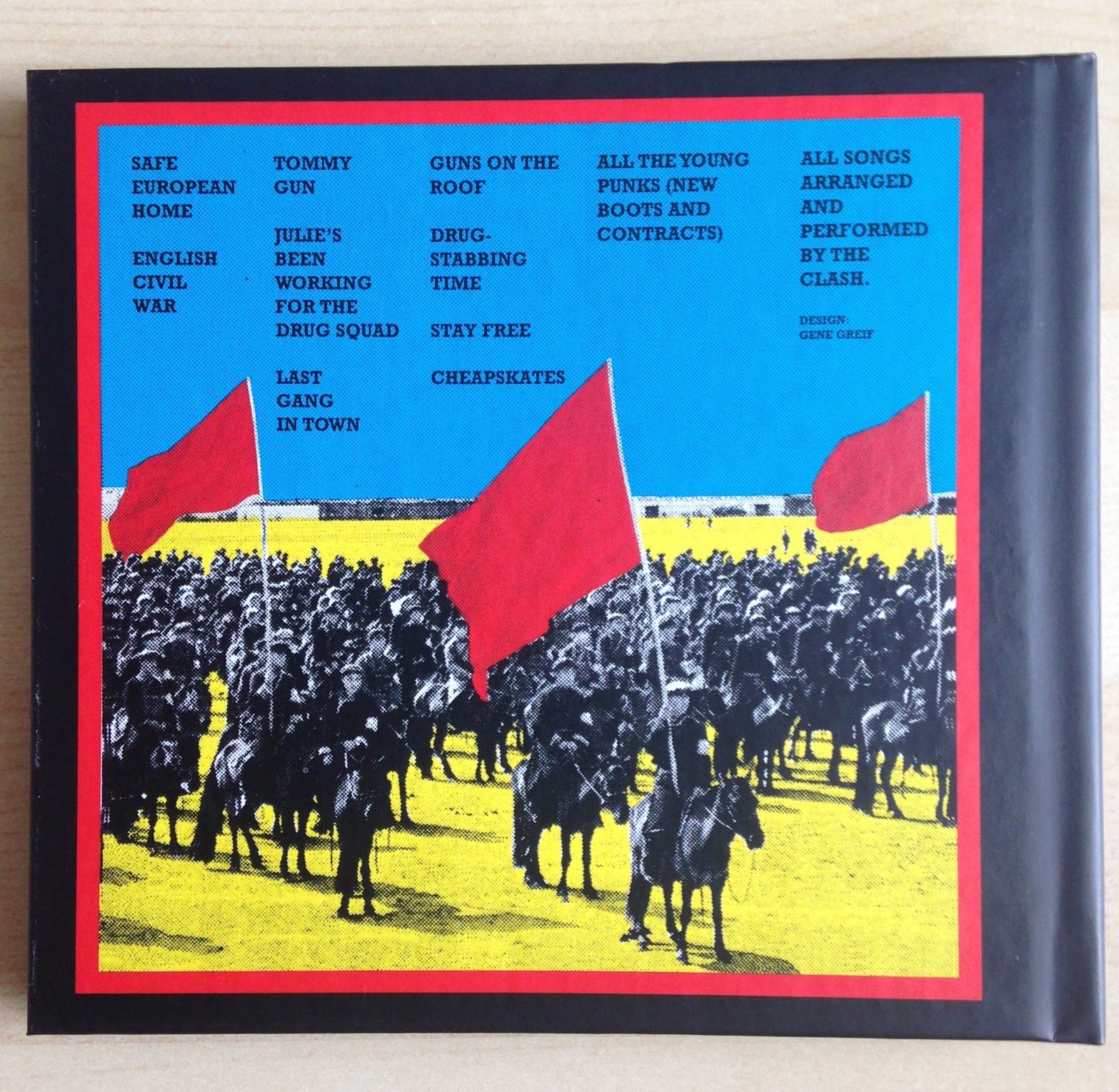 Sounds Good, Looks Good... "Give 'Em Enough Rope" by THE CLASH (Inside