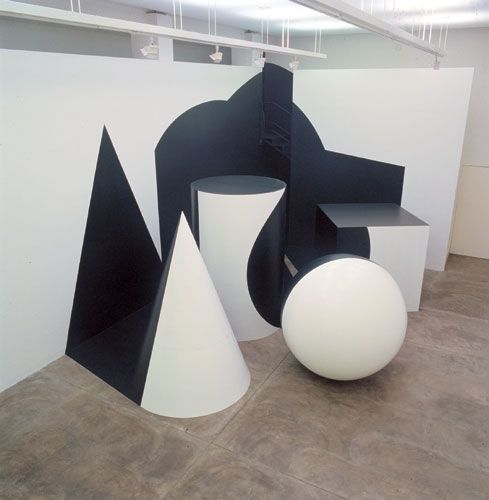 regina silveira instalações anamórficas ilusão de ótica