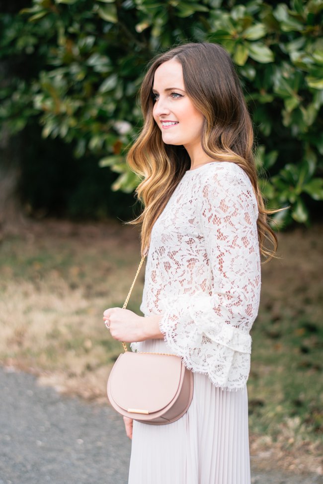 it's all good: Lace & Pleated Neutrals