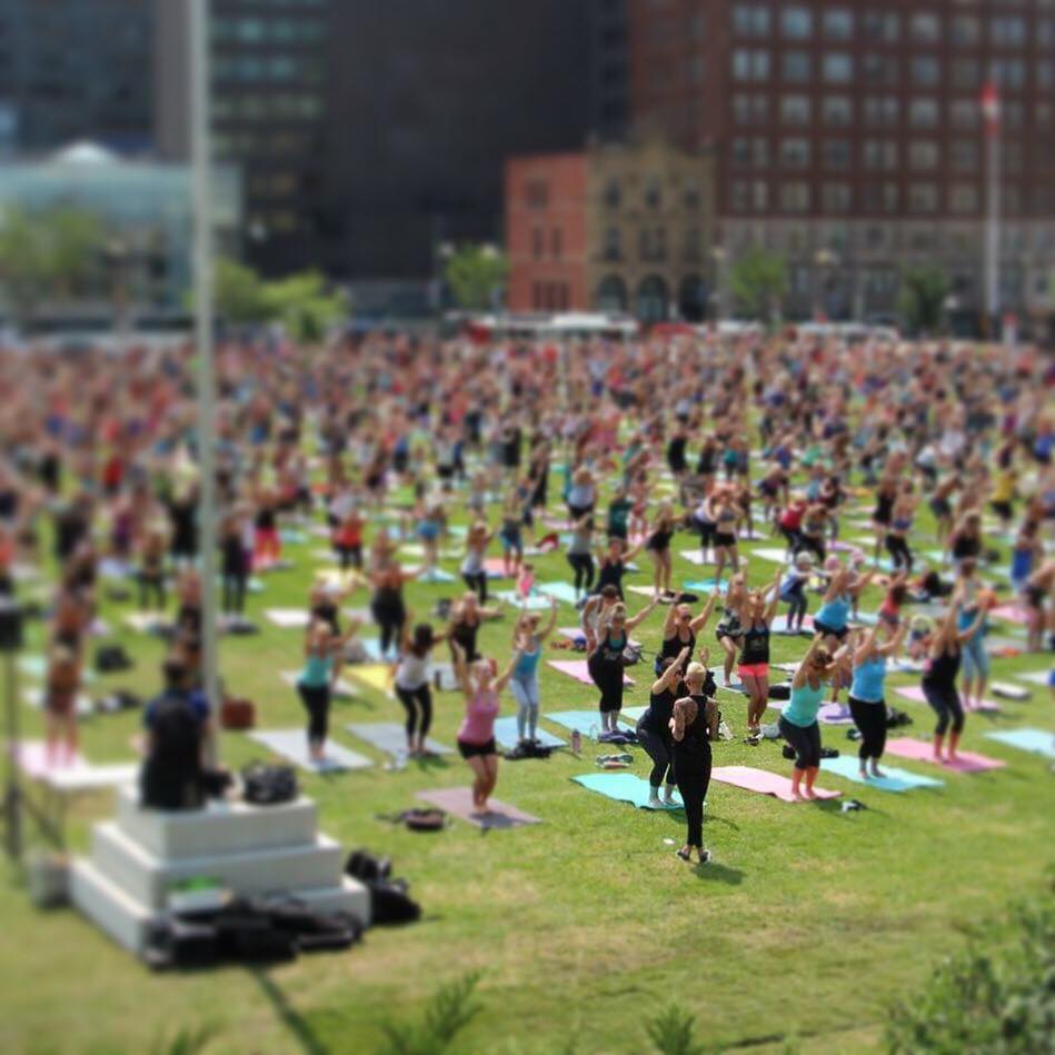 SafeGrowth Parks, yoga & activating public spaces