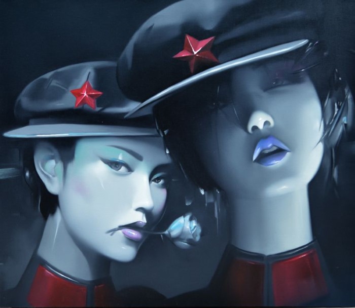 Политический поп-арт. Lv Yanjun Lv Yanjun