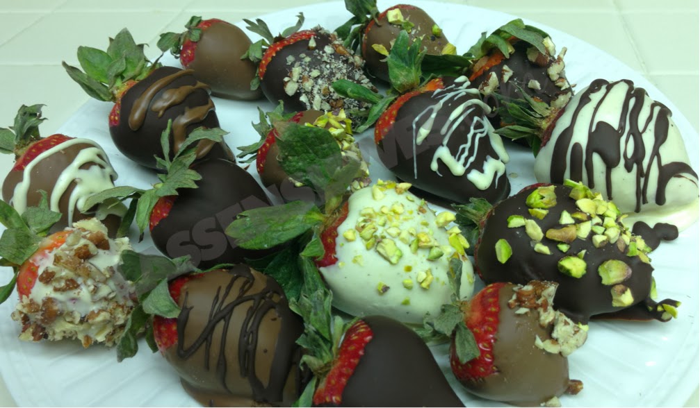 Valentine's+Day, Chocolate+dipped+strawberries