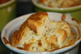 Cream Cheese and Herb Souffle