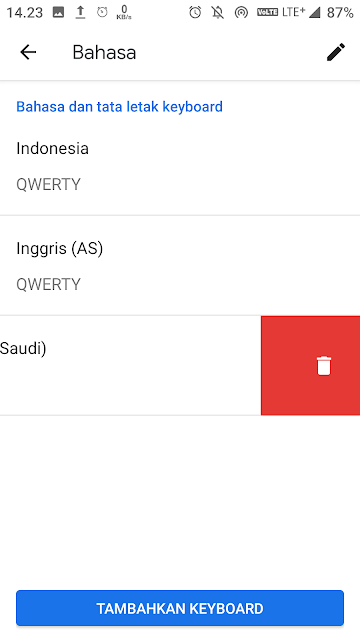 Cara Terbaru Memunculkan Huruf Arab di Keyboard Android