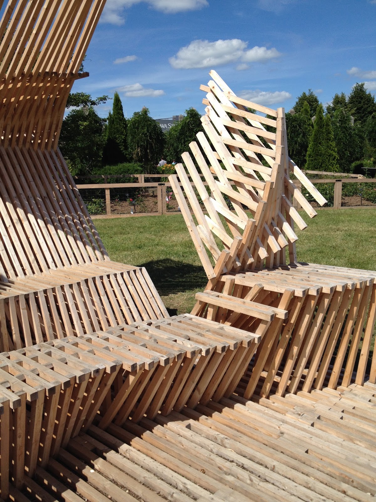 Modern Quilt Relish TwoXTwo ISU Design Build at Reiman Garden