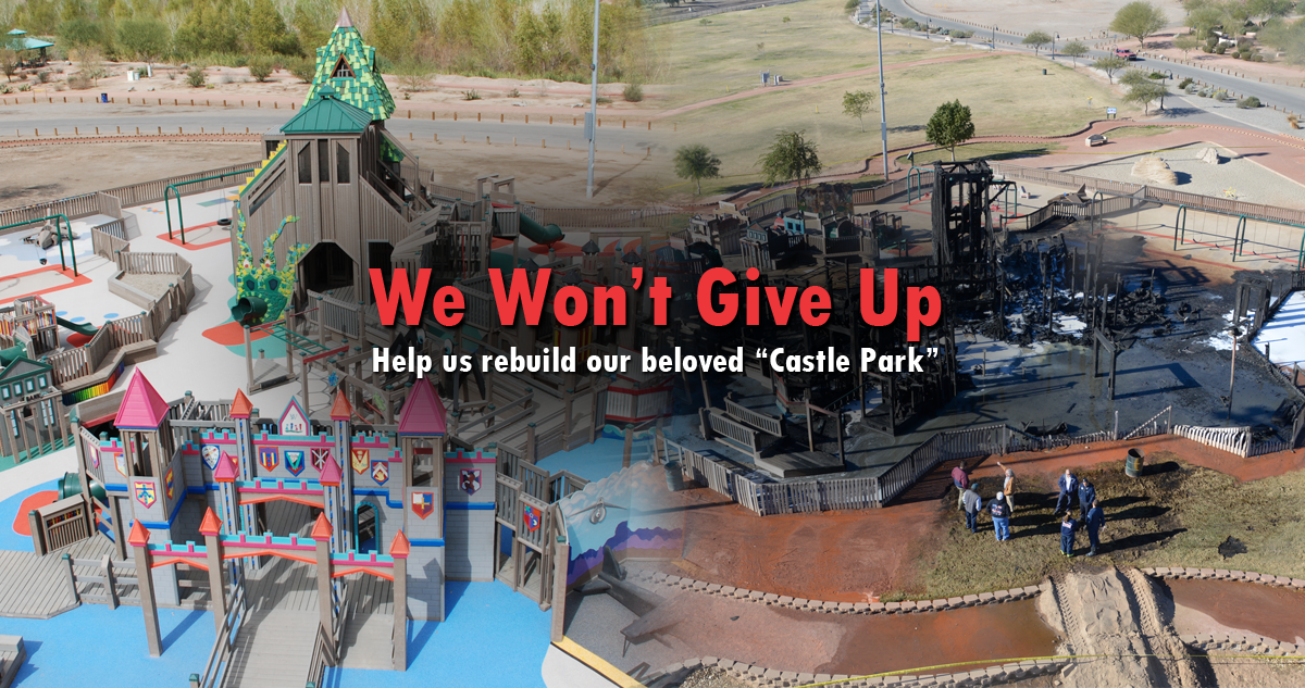 Adventures of Kitfoxgal and DesertDale Castle Park in Yuma West Wetlands