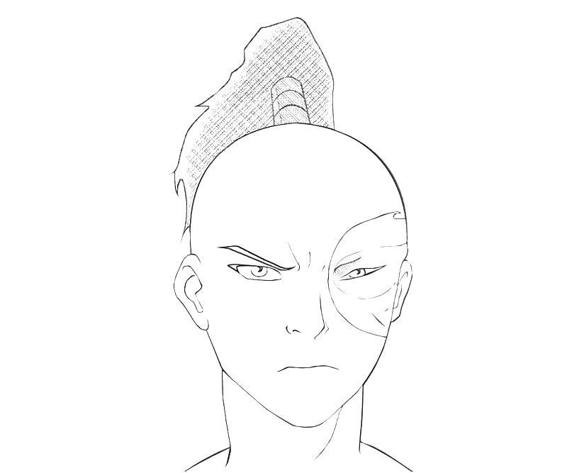 zuko coloring pages - photo #35