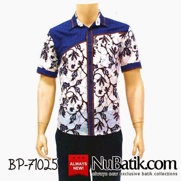 Jual Baju Batik Pria Modern Kemeja Batik Gaul Model 