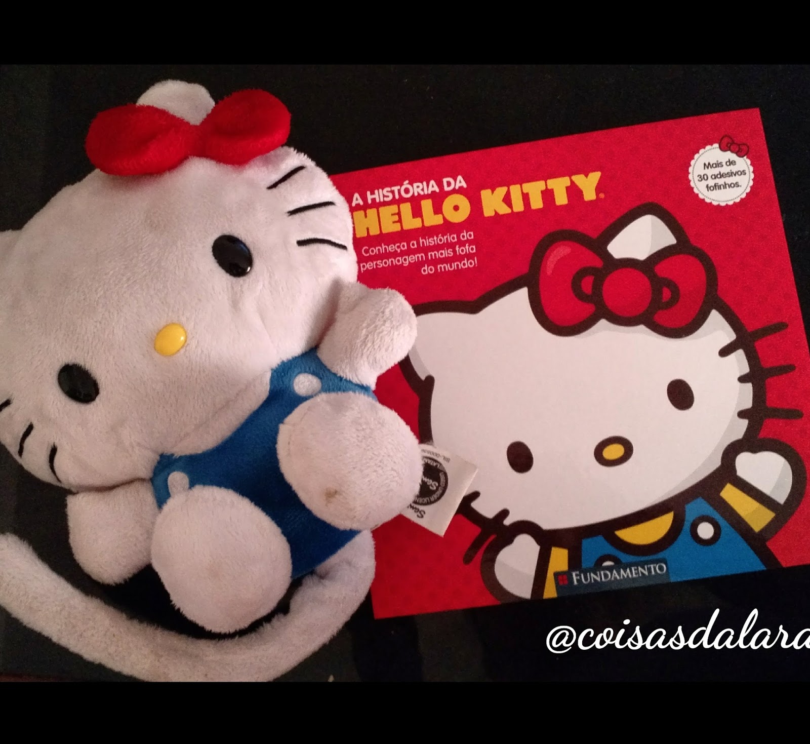 COISAS DA LARA Resenha A história da Hello Kitty COISAS DA LARA Resenha A história da Hello Kitty