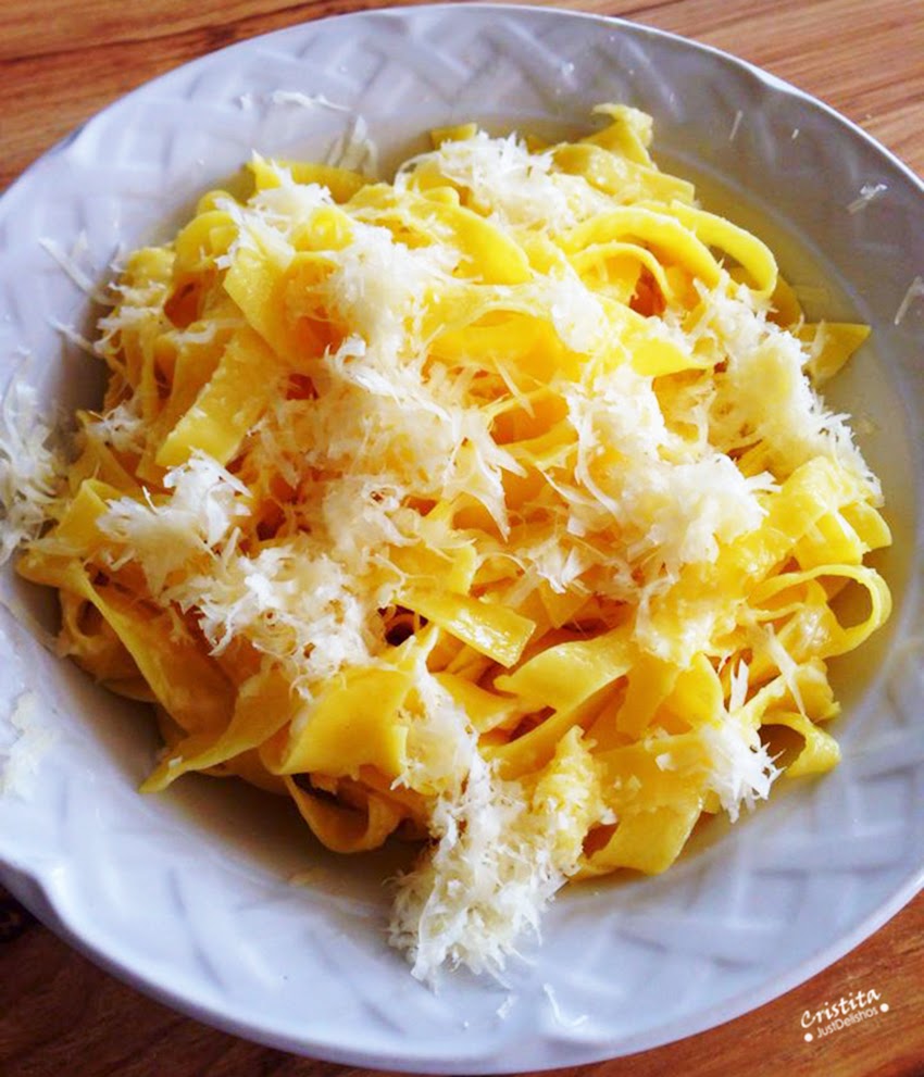 JustDelishos Fettuccine Alfredo (di Roma)