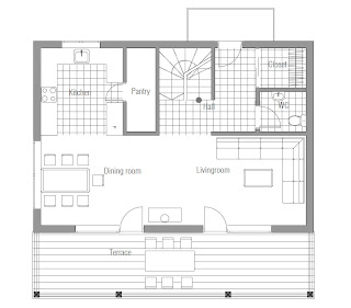 Compact Affordable Home Plan