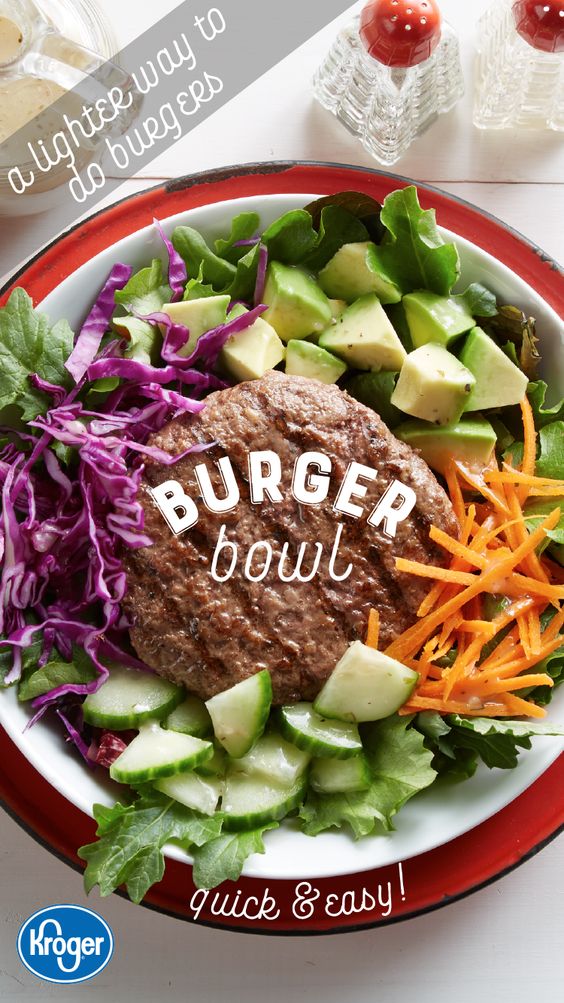 These burger bowls are a lighter way to get your burger fix this summer. They are quick to put together and everyone at the table will be impressed.