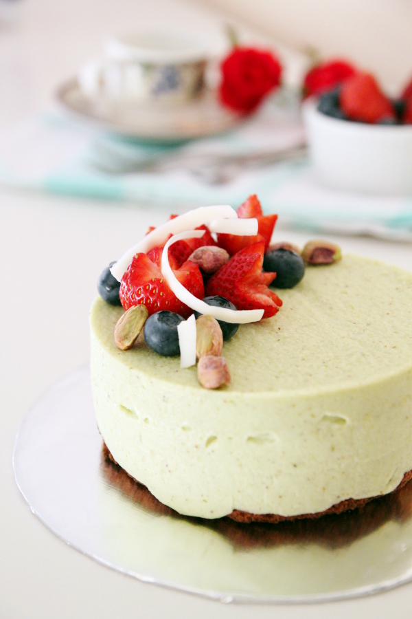 Pistachio Mousse Cake Vondelicious!