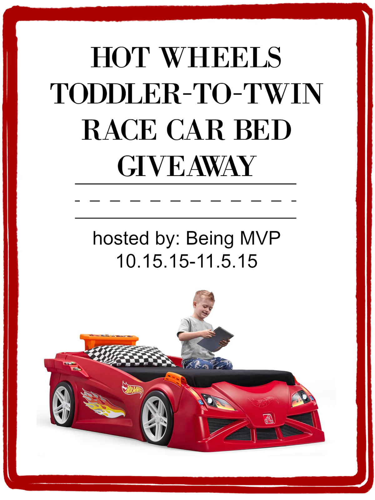 HOT WHEELS™ TODDLER-TO-TWIN BED Giveaway 11/2 ~ Tales From A Southern Mom
