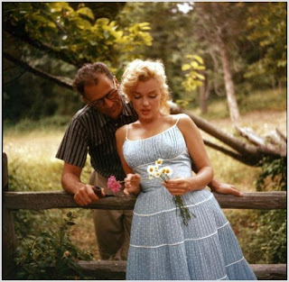 Morningstar Pinup: Marilyn Monroe's Blue Polka-dot Sundress