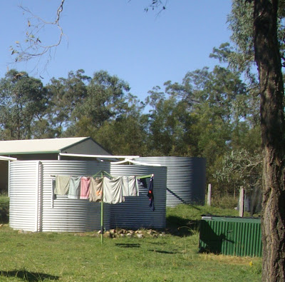 eight acres: harvesting water for the house and animals