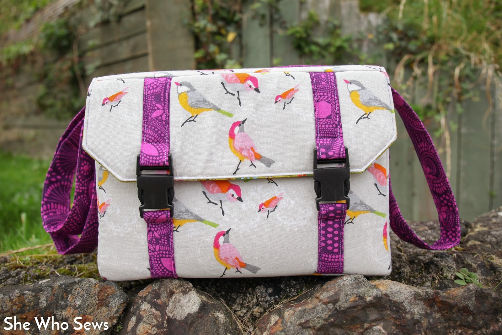 A new camera bag The Ansel pattern by Sew Sweetness She Who Sews