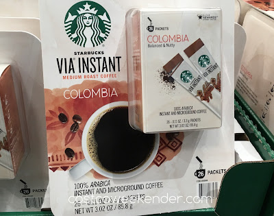 Get your day started right with Starbucks Via Instant Colombia Coffee