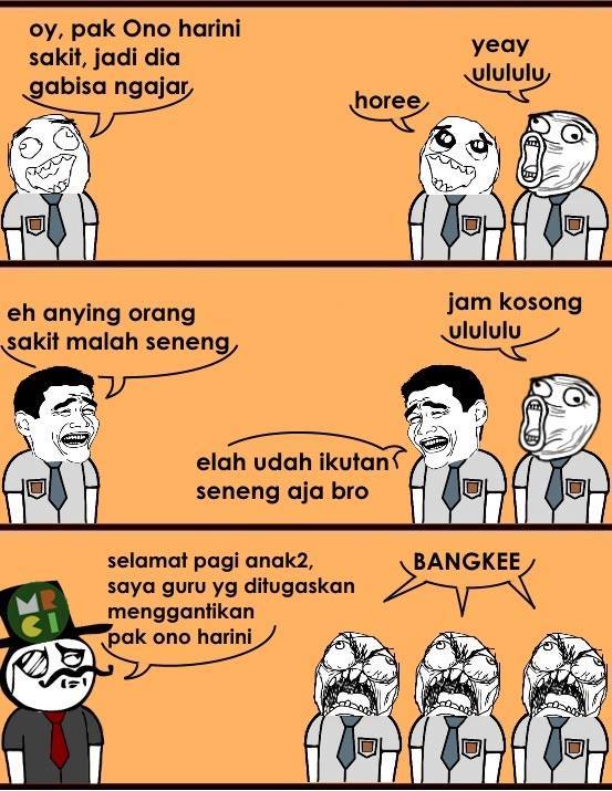 9 Komik Strip Lucu 'Masa SMA' Ini Kocak Banget, Bikin