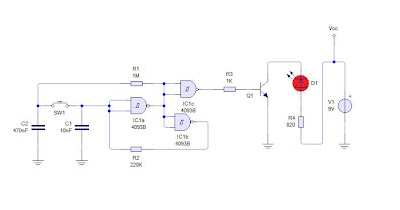 Rangkaian On Off dengan satu Switch - Tips-Pc