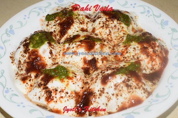 Dahi Vada recipe with step by step photo