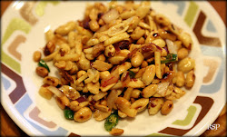 peanuts badam salad roasted