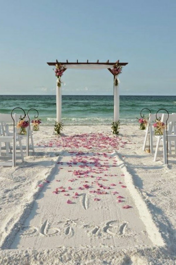 Romantic Wedding on dream beach