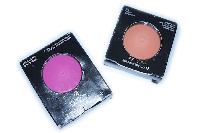 Revlon PhotoReady Cream Blush in 100 Pinched and 200 Flushed