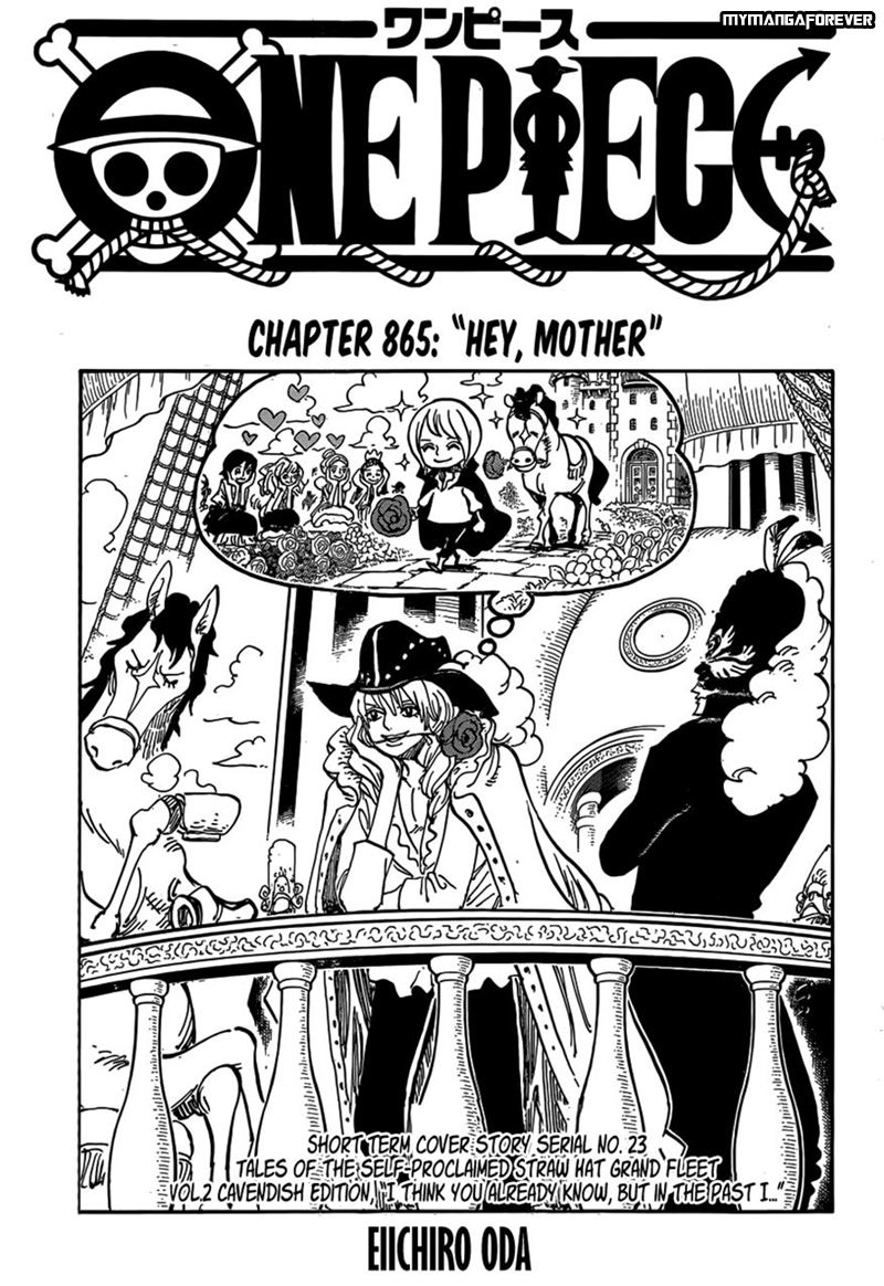 One Piece 865 Hey, Mother OP86501