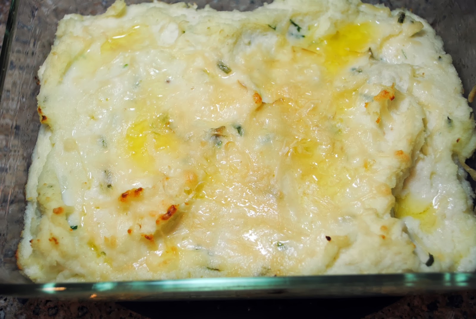 Chez Popine Goat cheese mashed potatoes