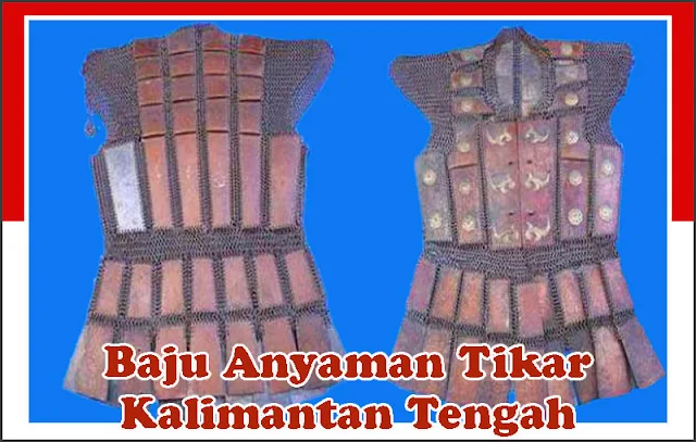 Gambar Baju Anyaman Tikar Kalimantan Tengah