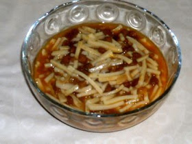 mercimekli makarna corbasi 1